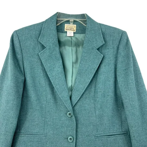 Vintage Country Suburbans Union Label Blazer, Made in the USA - Picture 2 of 14